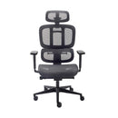 Cadeira de Escritório Ergonômica Elements Sophy Grafite Mesh Reclínio 150°Conforto Máximo - ELEM-70061