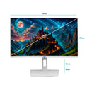 All in One 27 Polegadas Aitek Tela IPS, Intel i5 e 16GB Máxima Produtividade Altura Ajustável Pivote - AIO-27125WPRO