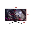 Monitor Gamer Curvo 27'' Full HD Aitek 180Hz 1ms com FreeSync HDMI e DisplayPort – DELTA-M2712AC