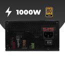 Fonte de Alimentação Gamer 1000W 80 Plus Gold Modular PFC Ativo Bivolt Revenger Power Supply Silenciosa - FO-MAX10