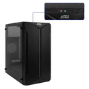 Gabinete Gamer e Office Aitek Slim M-ATX/ITX com Lateral em Acrílico USB 2.0 e Áudio HD - AGP-M27145
