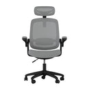 Cadeira Ergonômica Elements Astra com Ajuste Lombar Encosto Mesh Braços Retráteis