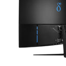 Monitor Gamer Curvo 27” Aitek Painel VA 180Hz 1ms HDMI DisplayPort G-Sync com Áudio Embutido - DELTA-M2722AC