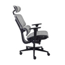 Cadeira de Escritório Ergonômica Elements Sophy Grafite Mesh Reclínio 150°Conforto Máximo - ELEM-70061