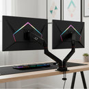 Suporte Duplo Para Monitor Onistek 13’’ A 32’’ Pistão a Gás VESA 75x75 100x100 - ON-F200