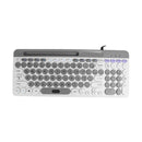 Teclado Multimídia USB ABNT2 Knup Teclas Redondas Silencioso Antiderrapante - KP-TE126