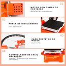 Impressora 3D Compacta K7 12V Bivolt Plataforma Magnética - ED-K7