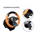 Volante Gamer Driving Simulador Joystick c/Pedais Analógicos - PXN-V3PRO
