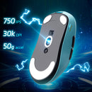 Mouse Gamer Scyrox Sem Fio Ultraleve 40g 8K Polling Rate E Sensor Pixart 3950 30000 DPI - ZD-V6