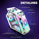 Gabinete Gamer Aitek RGB M-ATX/ATX Vidro Temperado Alta Performance - AGP-M29165P
