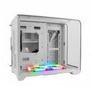 Gabinete Panorâmico Grasep com Vidro Curvo e 5 Fans Para Setup Gamer - D-MATX11