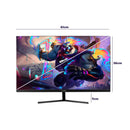 Monitor 27 Pol FHD Kozz 144Hz 1ms Fluidez para Gamers Competitivos - KZ-M2725