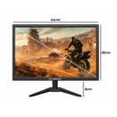 Monitor Bluecase 19 Polegadas WXGA+ 75Hz 5ms Escritório Home Office - BM19K4HVW