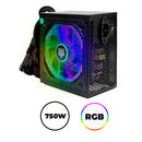 Fonte ATX Gamer Maximus 750W RGB Revenger Ultra-Silenciosa 80 Plus Bronze para PC Desktop