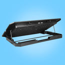 Suporte para Notebook Aitek com Cooler Duplo LED Ajustável 5V USB - DELTA-B1022
