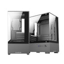 Gabinete Gamer Mini Tower Bluecase com Vidro Temperado Compatível M-ATX Mini ATX - BG-054