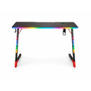 Mesa Gamer Aitek RGB Iluminação Pro Espaçosa Resistente Suporte para Fone Copo - DELTA-M1205Z