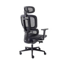Cadeira de Escritório Ergonômica Elements Sophy Grafite Mesh Reclínio 150°Conforto Máximo - ELEM-70061