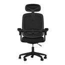 Cadeira de Escritório Ergonômica Elements Astra Apoio Lombar e Cabeça Ajustáveis para Uso Prolongado - ELEM-70038